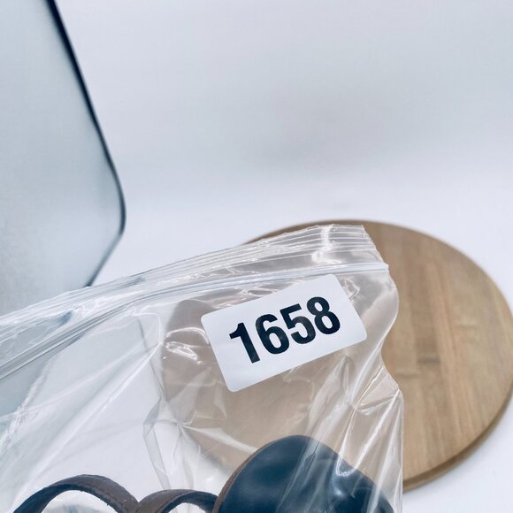 SAS Sandals Womens 8 N Brown Leather Comfort Ankle Strap Peep - Picture 12 of 12